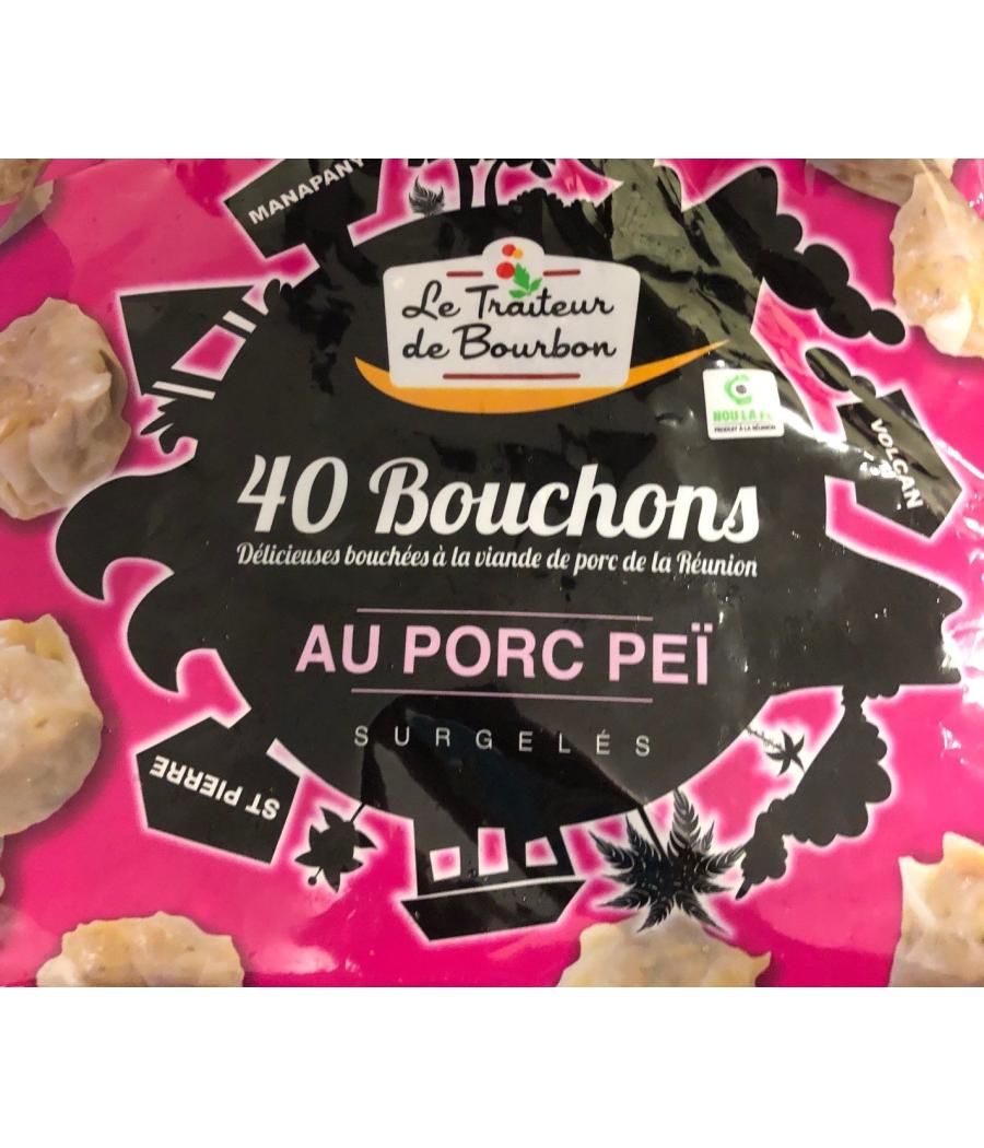 BOUCHONS AU PORC PEI LE TRAITEUR DE BOURBON 40 PIECES