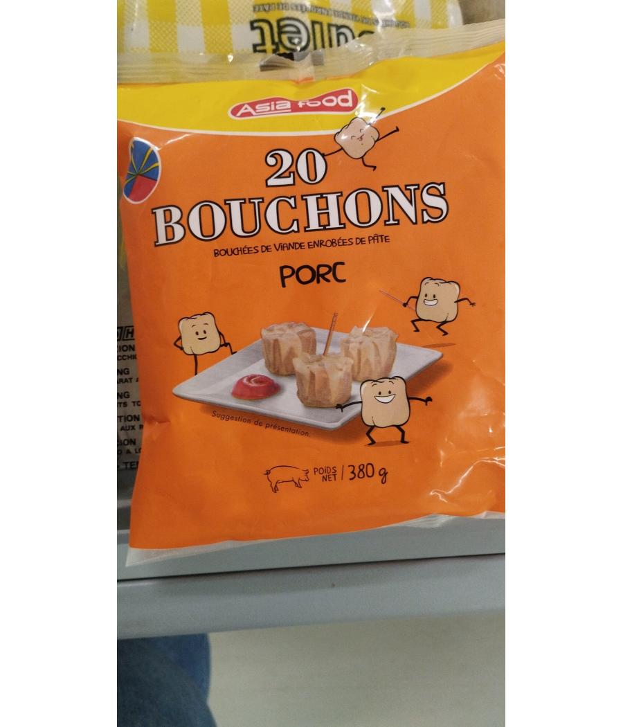 20 BOUCHONS PORC 380G