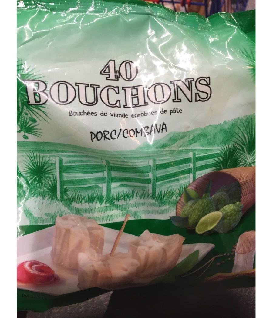 BOUCHONS PORC COMBAVA 40PIECES