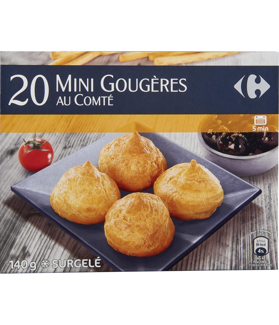 MINI GOUGERES AU COMTE CARREFOUR 140G
