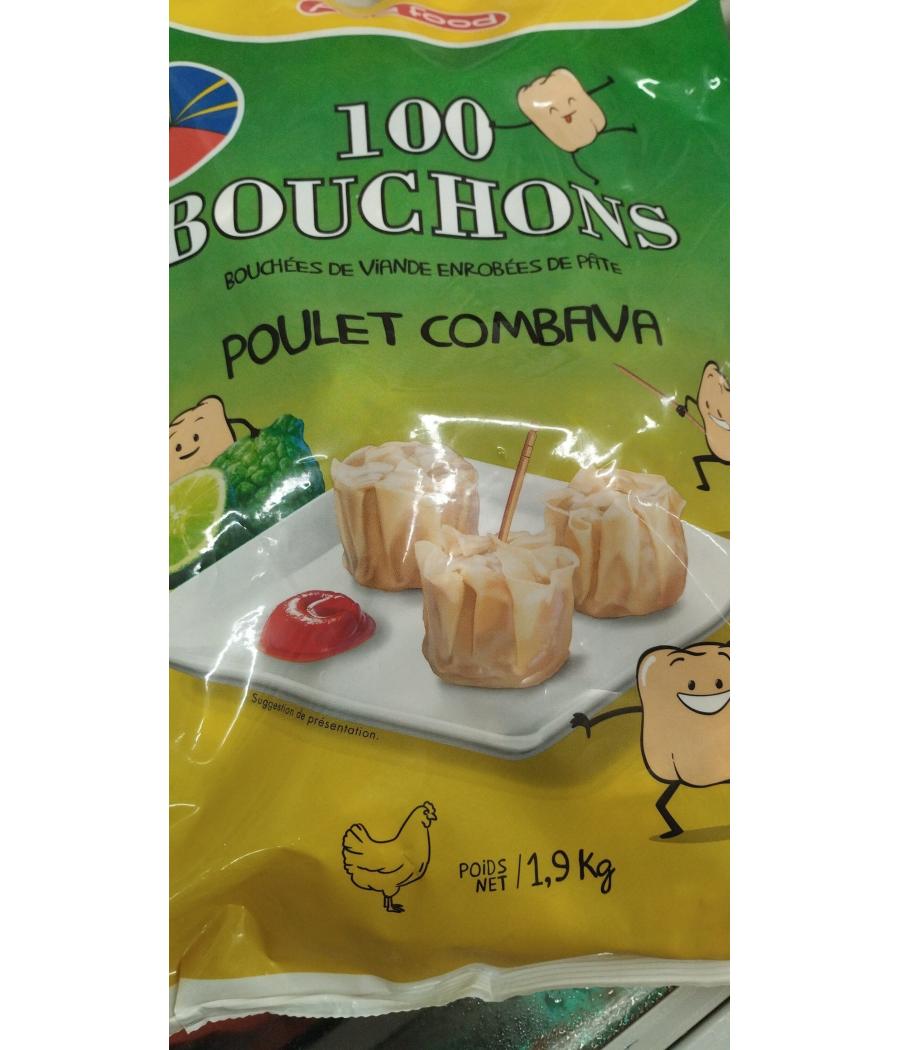 BOUCHON POULET COMBAVA ASIAFOOD 100PIECES SOIT 2 KG