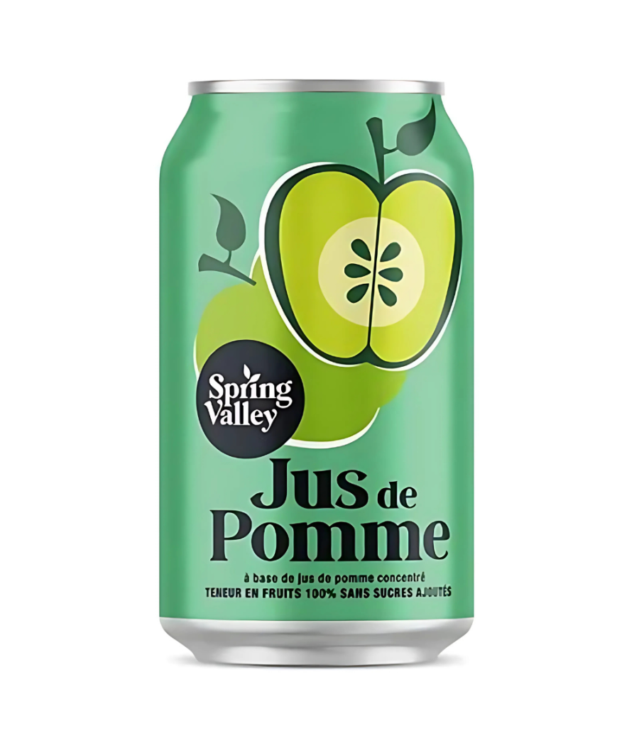 JUS DE POMME SPRING VALLEY 33CL