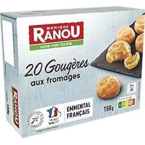 20 GOUGERES EMMENTAL COMTE SURGELEES 150G
