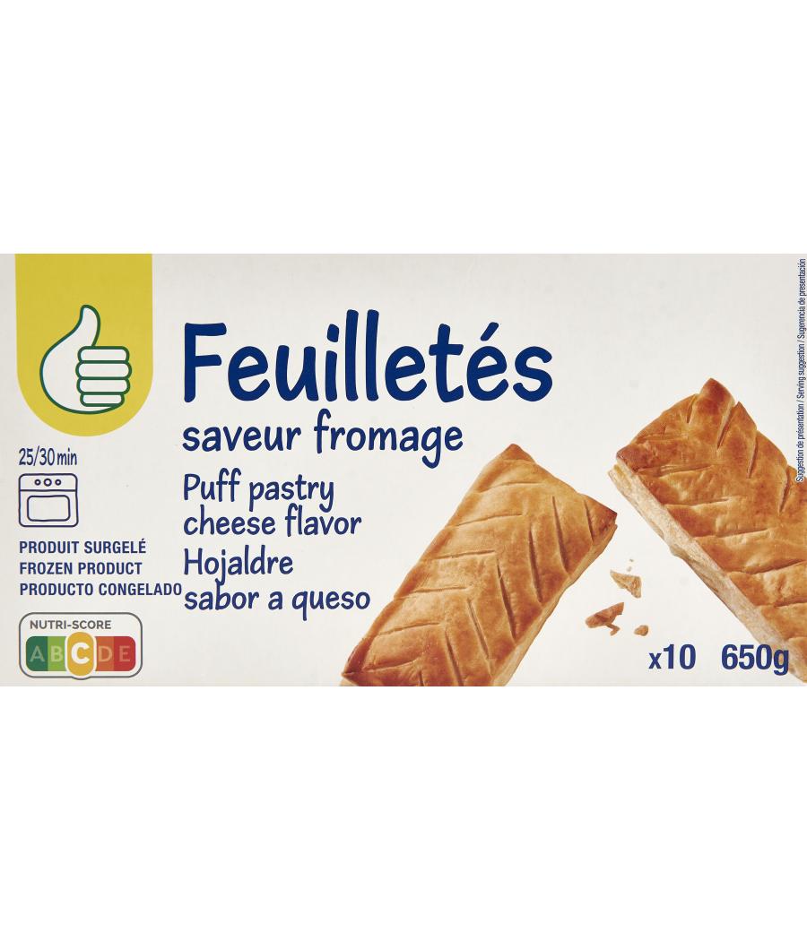 FEUILLETES SAVEUR FROMAGE 10 X650 G