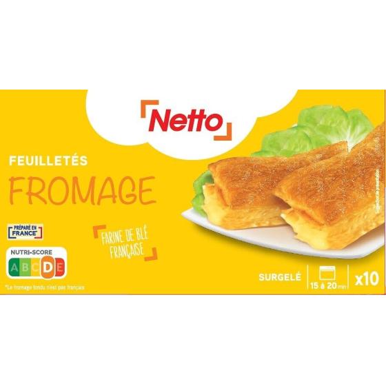 FEUILLETES FROMAGES 10 X 650 G