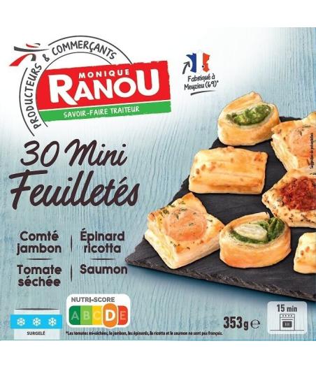 MINI FEUILLETES 30X353G