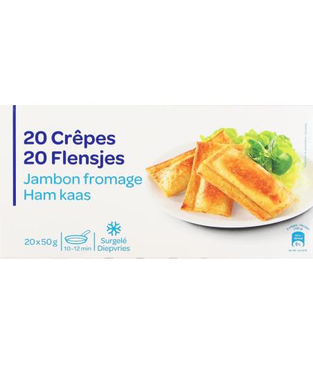 CREPES JAMBON EMMENTAL X20 CARREFOUR 1KG