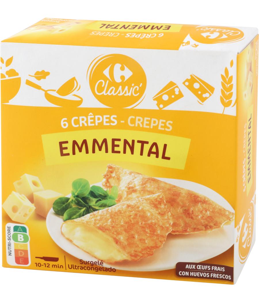 CREPES EMMENTAL X6 CARREFOUR 300G