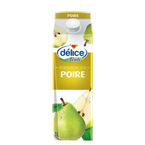 JUS DE POIRE DELICE 1L