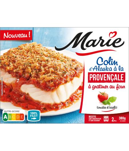 COLIN D'ALASKA A LA PROVENCALE A GRATINER AU FOUR MARIE 380G
