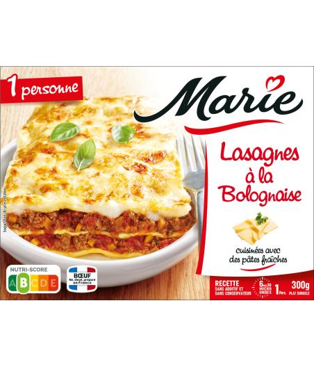 LASAGNES A LA BOLOGNAISE MARIE 300G