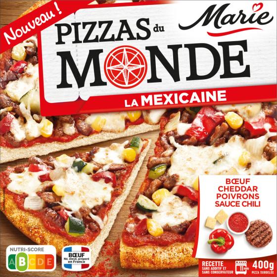 PIZZAS DU MONDE LA MEXICAINE MARIE 400G