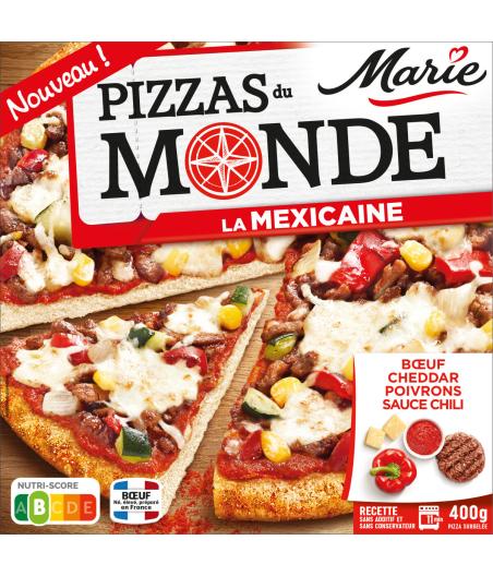 PIZZAS DU MONDE LA MEXICAINE MARIE 400G
