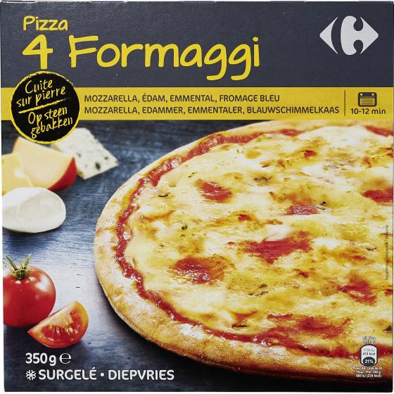 PIZZA 4 FROMAGES CARREFOUR  390G