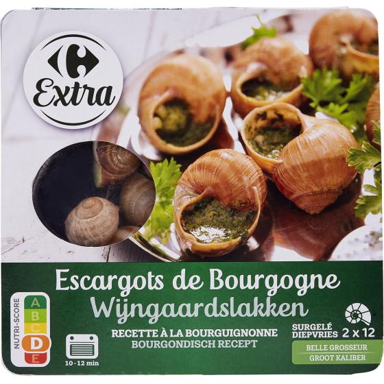 ESCARGOTS DE BOURGOGNE CARREFOUR  178G