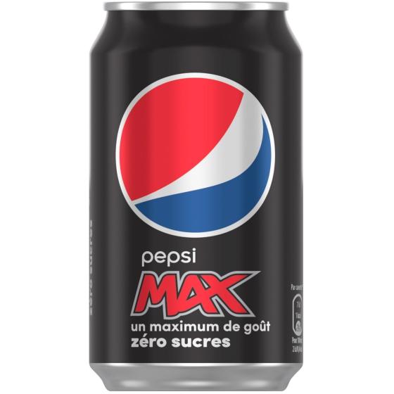 BOISSON ZERO SUCRES PEPSI 33CL