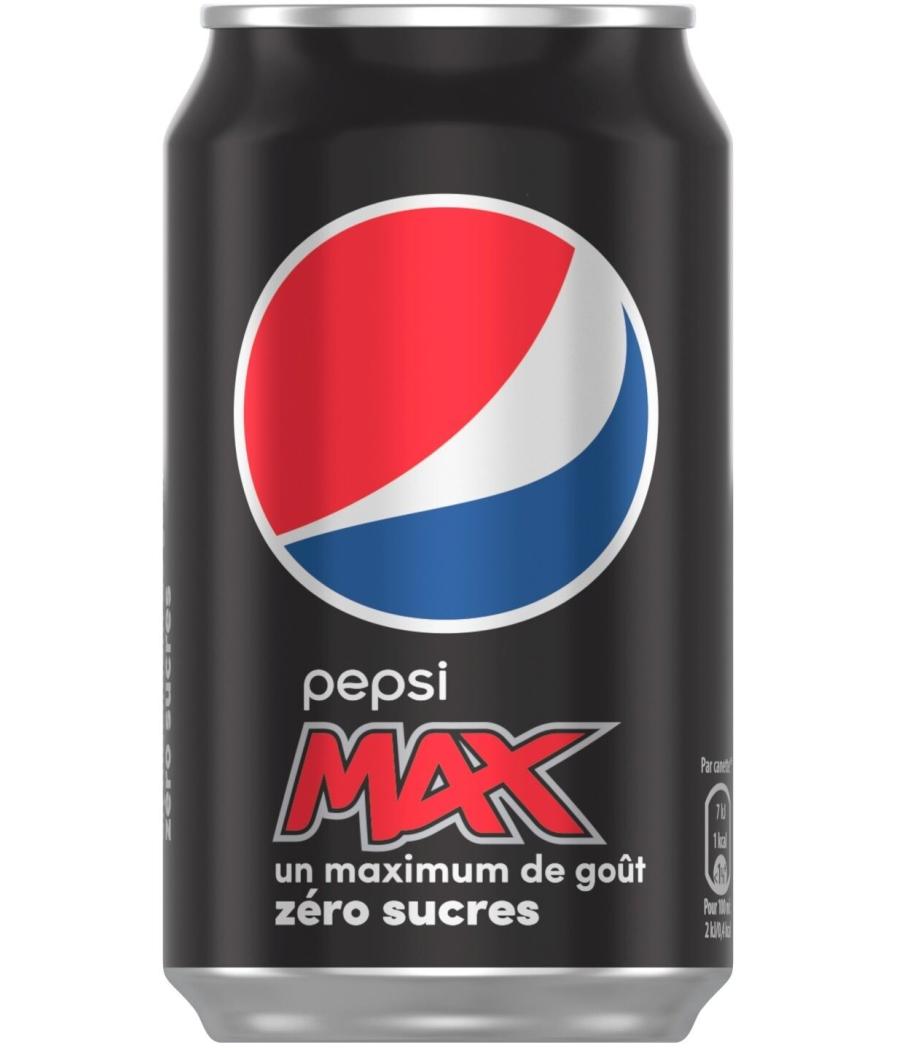 BOISSON ZERO SUCRES PEPSI 33CL