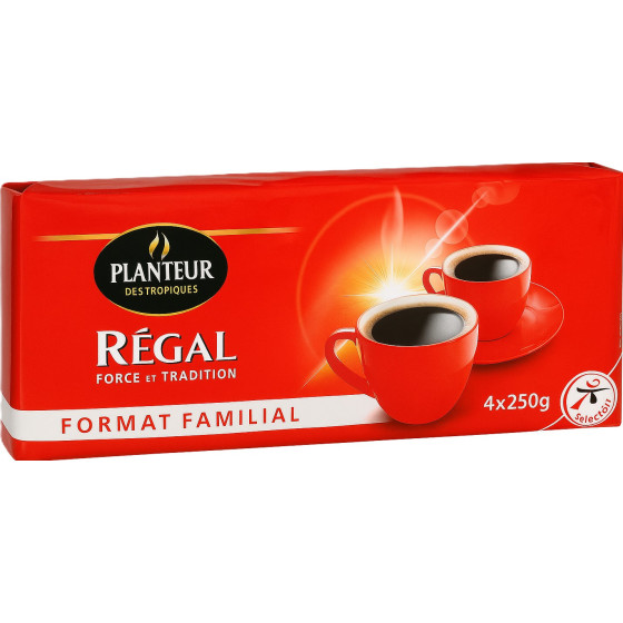 REGAL FORCE ET TRADITION PLANTEUR DES TROPIQUES 4X250G