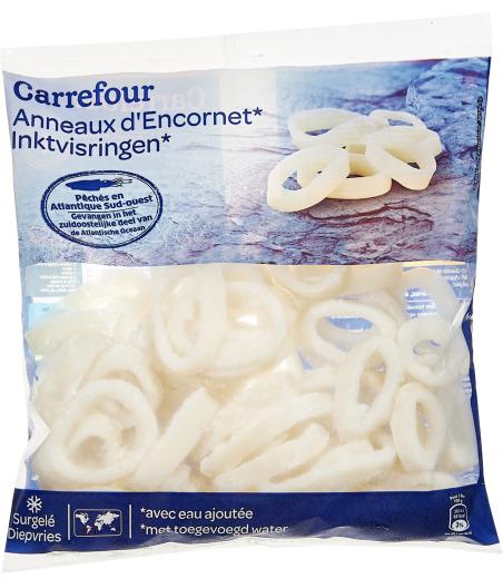 ANNEAUX D'ENCORNET CARREFOUR 500G
