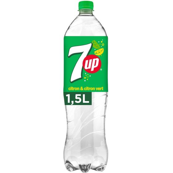BOISSON SAVEUR CITRON ET CITRON VERT 7UP 1,5L