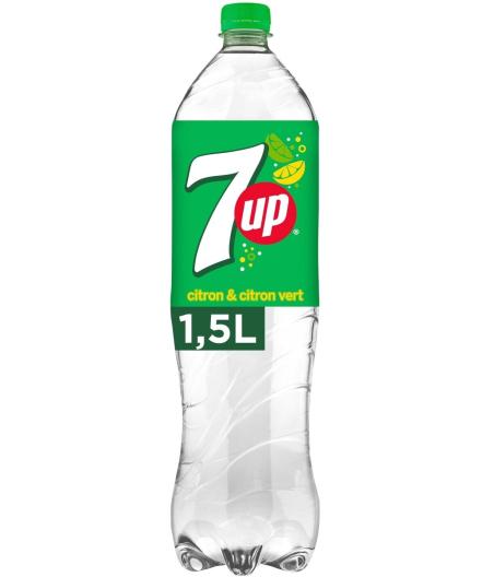 7UP SAVEUR CITRON & CITRON VERT 1,5L