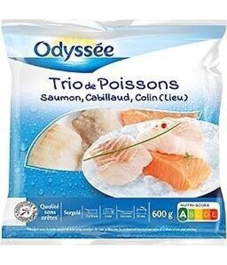 TRIO DE POISSON ODYSSEE 600G 600 G
