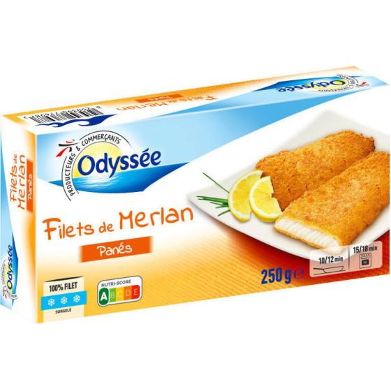 FILETS DE MERLAN PANES