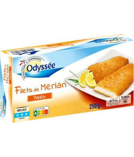 FILETS DE MERLAN PANES