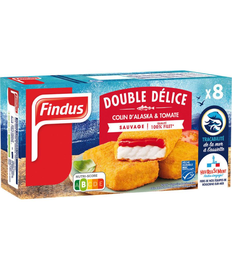 DOUBLE DELICE TOMATES ET COLIN D'ALASKA MSC 600G