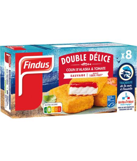 DOUBLE DELICE TOMATES ET COLIN D'ALASKA MSC 600G