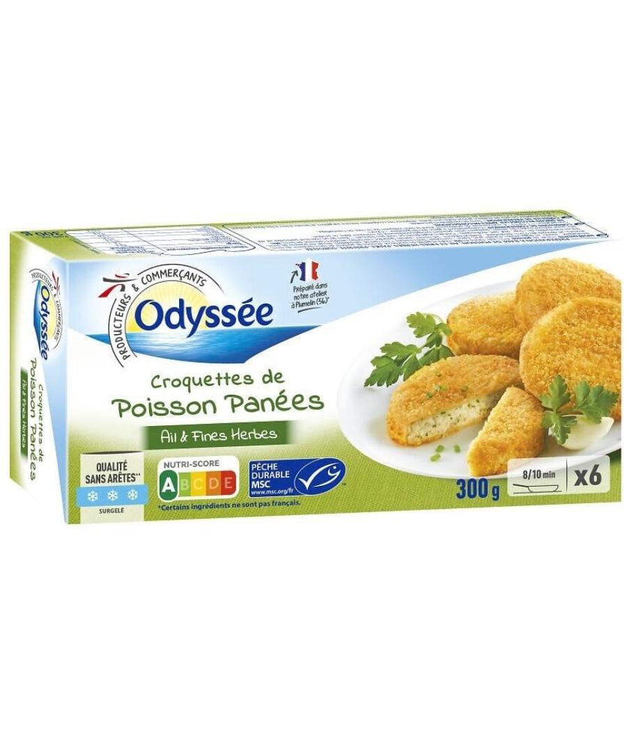 CROQUETTES AIL ET FINES HERBES MSC 300G