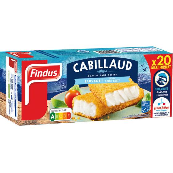 TRANCHES PANEES DE CABILLAUD MSC