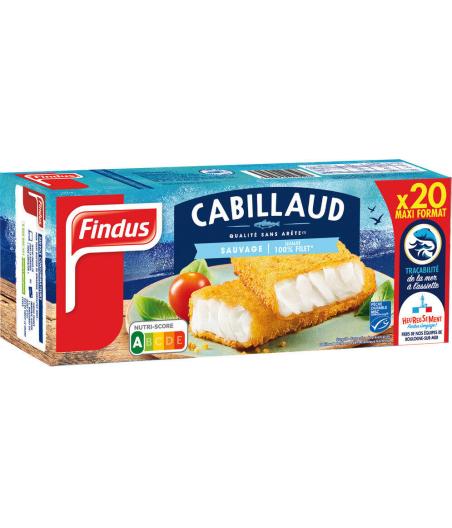 TRANCHES PANEES DE CABILLAUD MSC