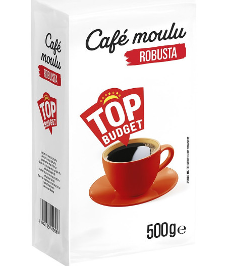 CAFE MOULU TOP BUGET 500G
