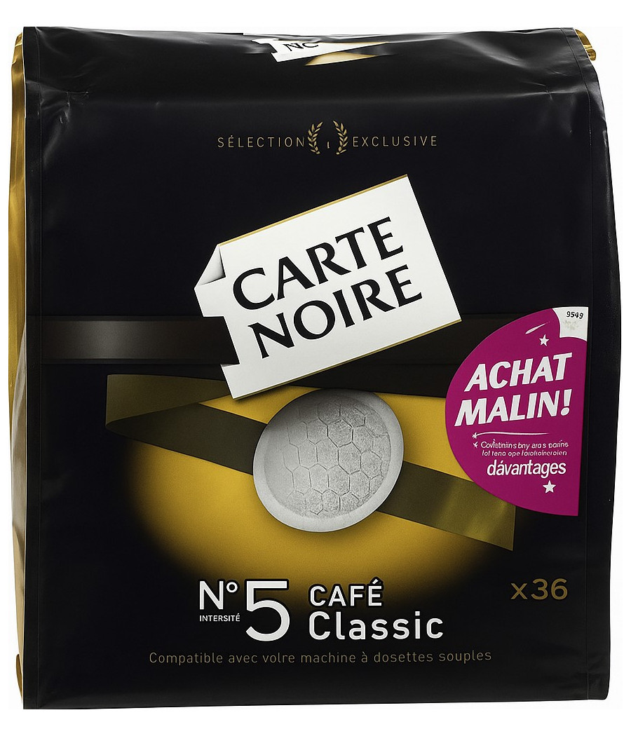 CAFE CLASSIC N°5 CARTE NOIRE 36G