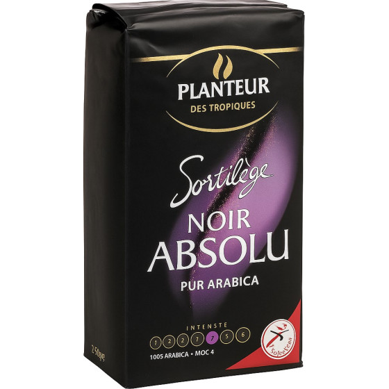 CAFE NOIR ABSOLU PLANTEUR DES TROPIQUES 250G