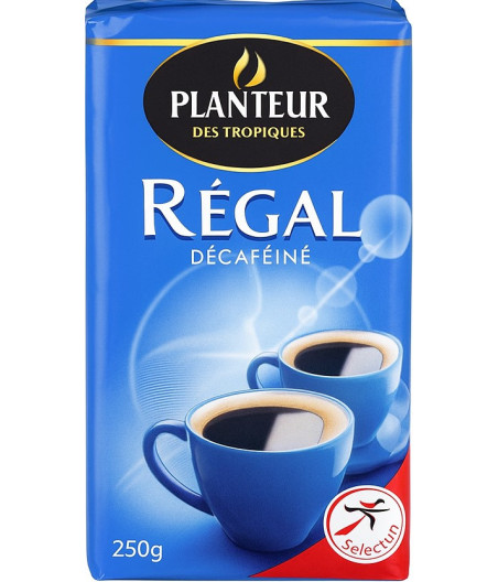 CAFE REGAL DECAFEINE PLANTEUR  DES TROPIQUES 250G