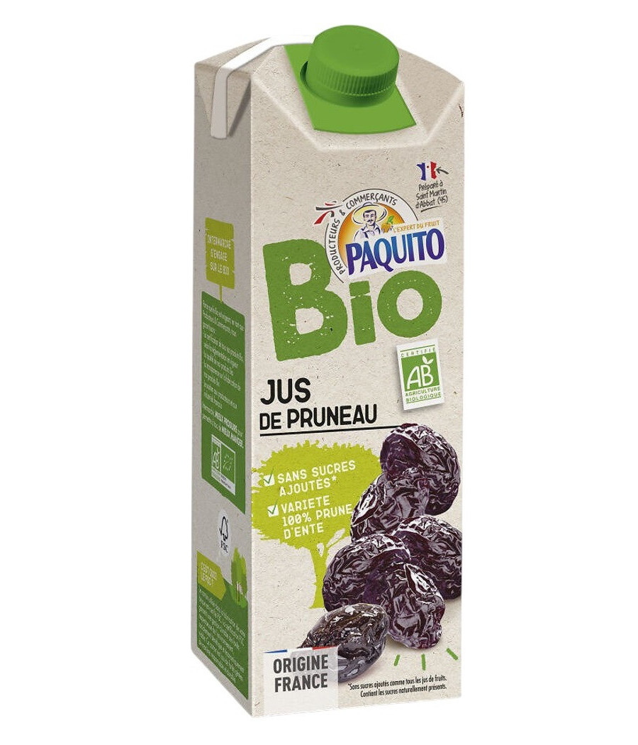 JUS PRUNEAUX BIO PAQUITO BRIQUE 75CL