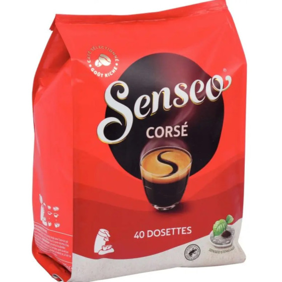 CAFE CORSE 40 DOSETTES SENSEO 277G