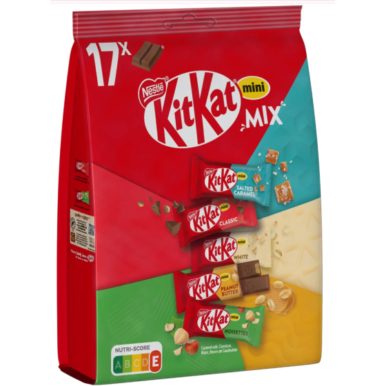 MIX MINI BARRE CHOCOLATEE KITKAT 240,9G