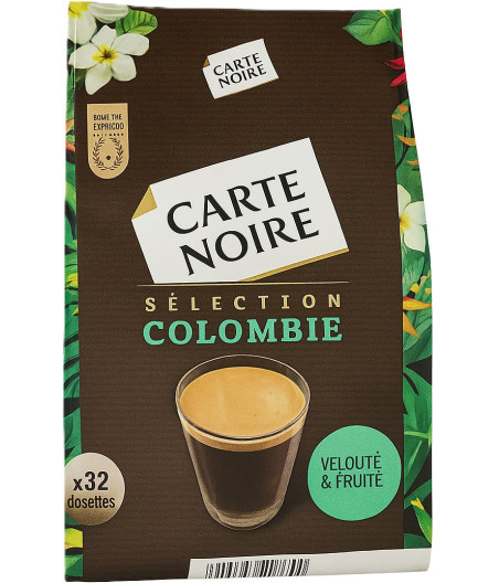 CAFE SELECTION COLOMBIE 32 DOSETTES CATRE NOIRE 250G