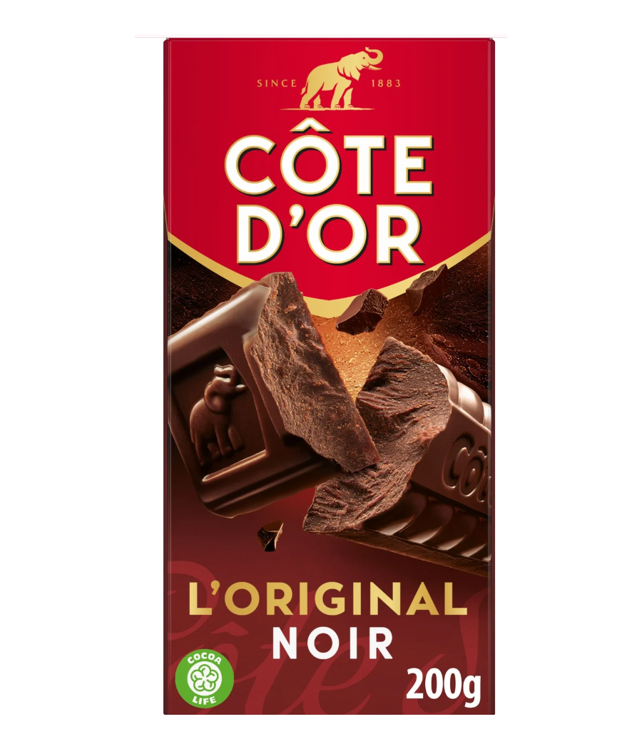 CHOCOLAT NOIR EXTRA COTE D'OR 200G