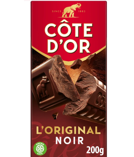 CHOCOLAT NOIR EXTRA COTE D'OR 200G