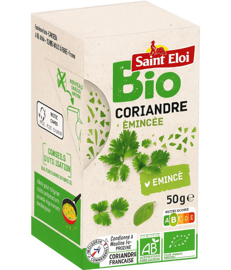 CORIANDRE EMINCEE BIO SAINT ELOI 50G