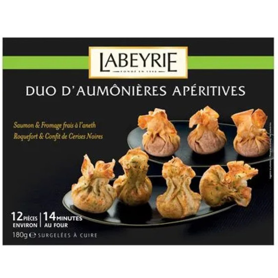 DUO D’AUMONIERES APERITIVES X12 LABEYRIE 180G
