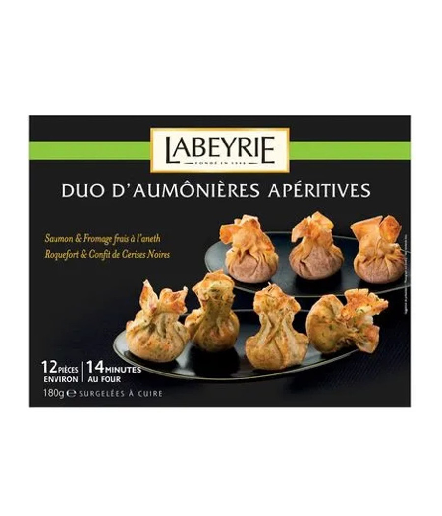 DUO D’AUMONIERES APERITIVES X12 LABEYRIE 180G