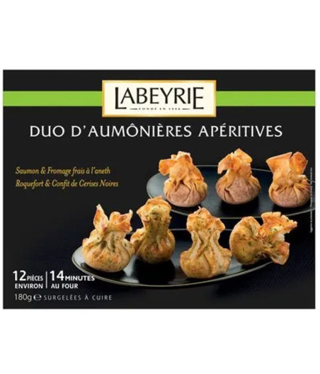DUO D’AUMONIERES APERITIVES X12 LABEYRIE 180G