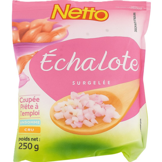 ECHALOTE SURGELEE NETTO 250G