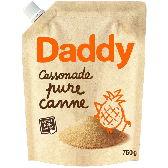 SUCRE CASSONADE PURE CANNE DADDY 750G
