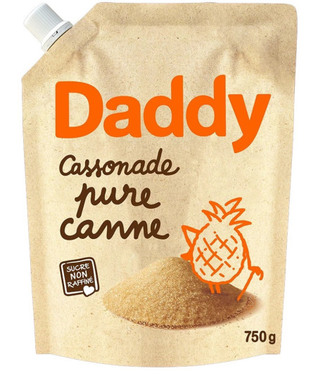 SUCRE CASSONADE PURE CANNE DADDY 750G